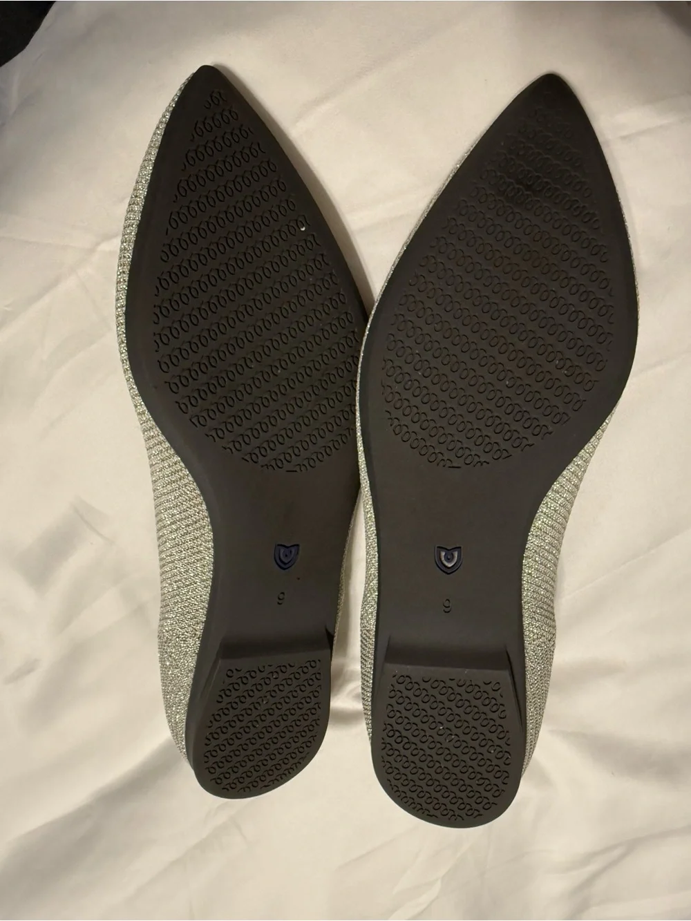 Rothy's The Point II in diamond twill